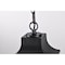 Nuvo Stillwell Outdoor Hanging Lantern 1 Light Matte Black Finish 60/5958 - alternate 3